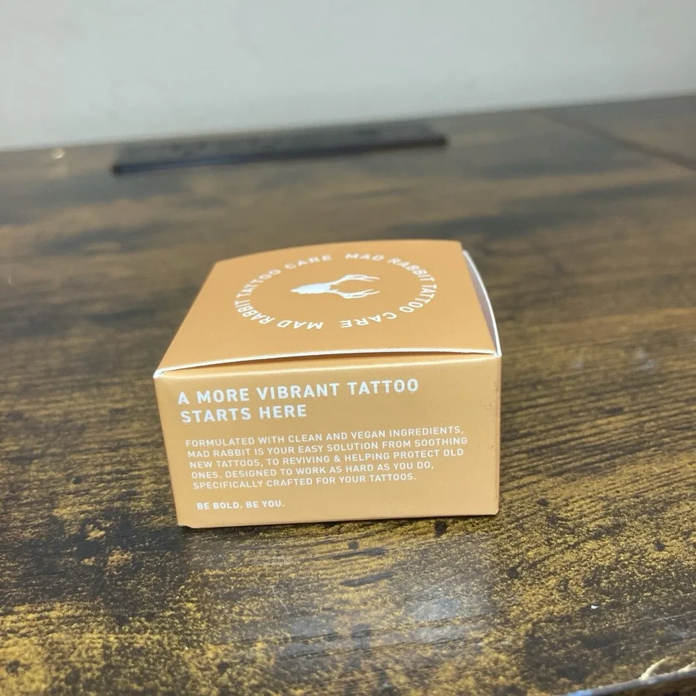 Mad Rabbit Tangerine Vanilla Tattoo Balm Salve -‎ Hydrates Revives Tattoos